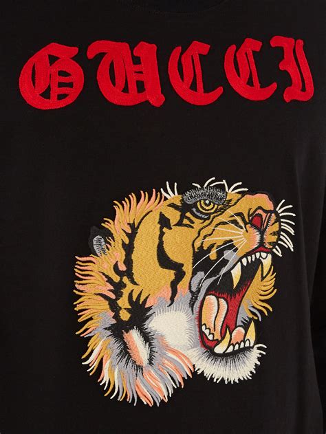 gucci 2022 tiger|gucci tiger long sleeve shirt.